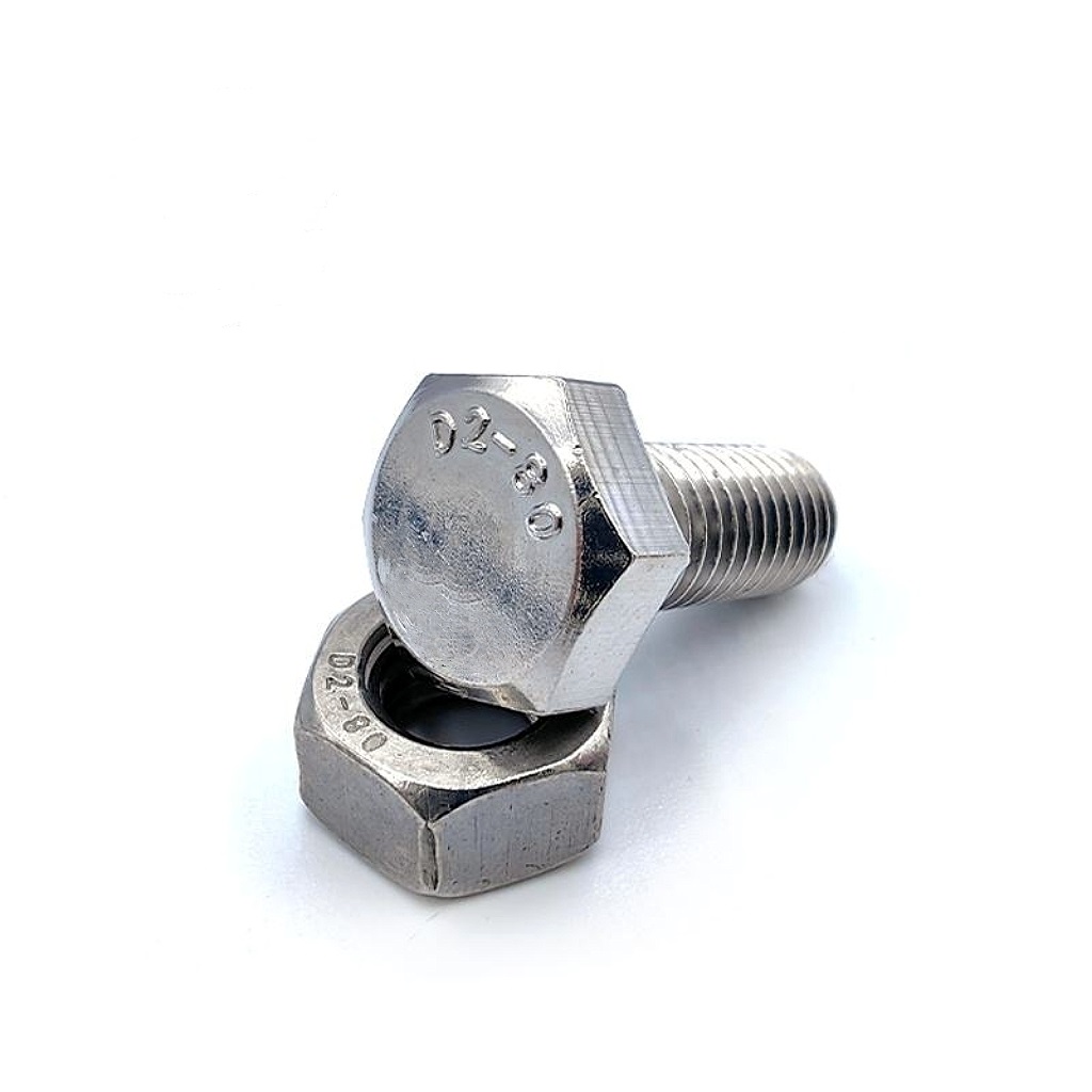 Aplicação de fixadores de aço inoxidável Duplex D2-80