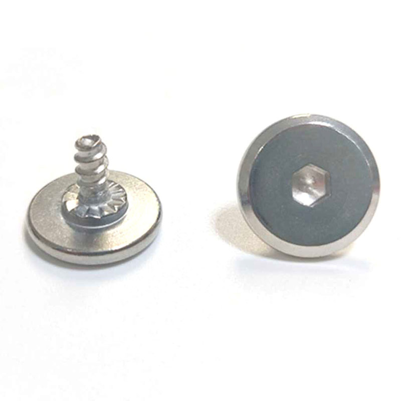 Parafuso de porta-copos hexagonal de cabeça chata grande para copo térmico